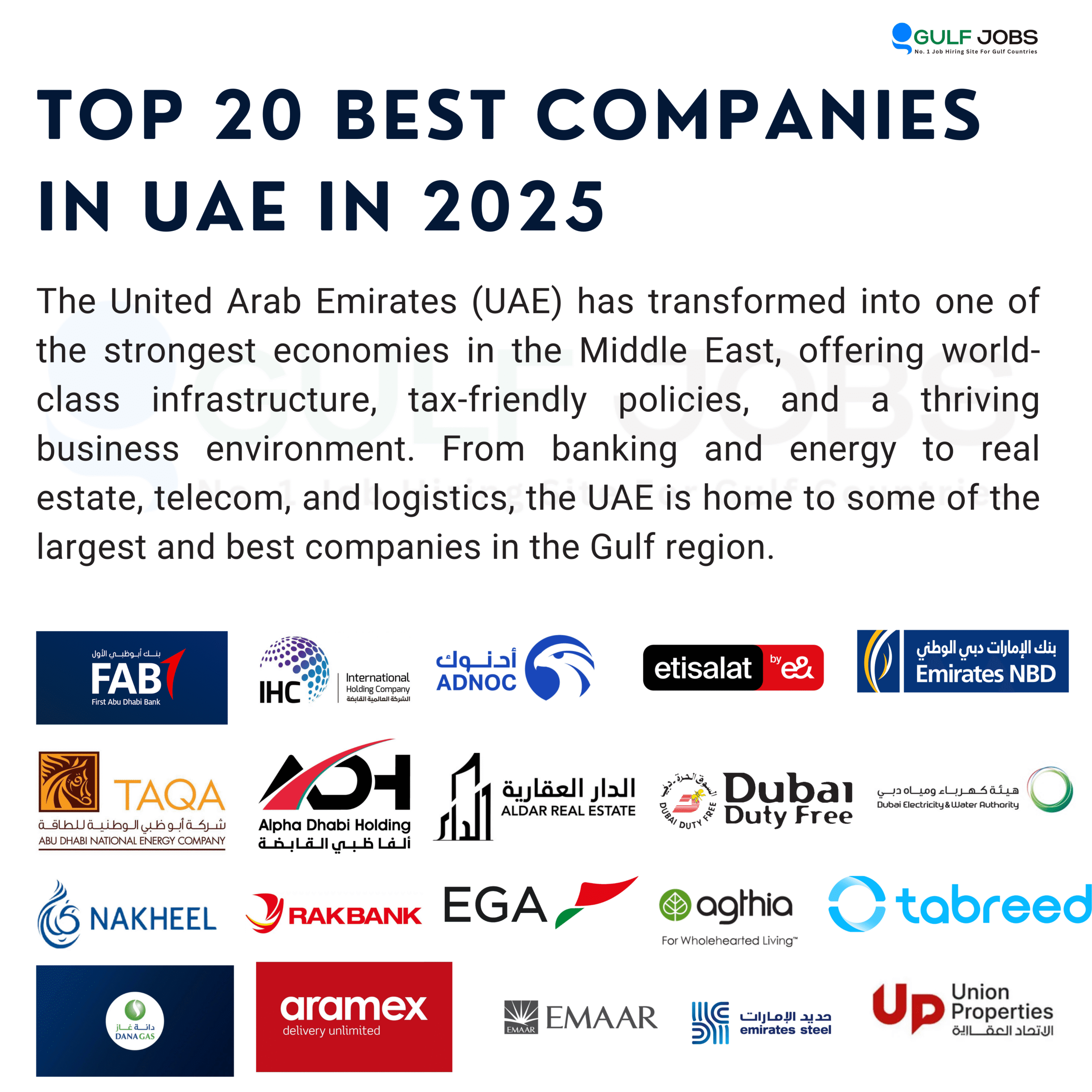 Top 20 Best Companies