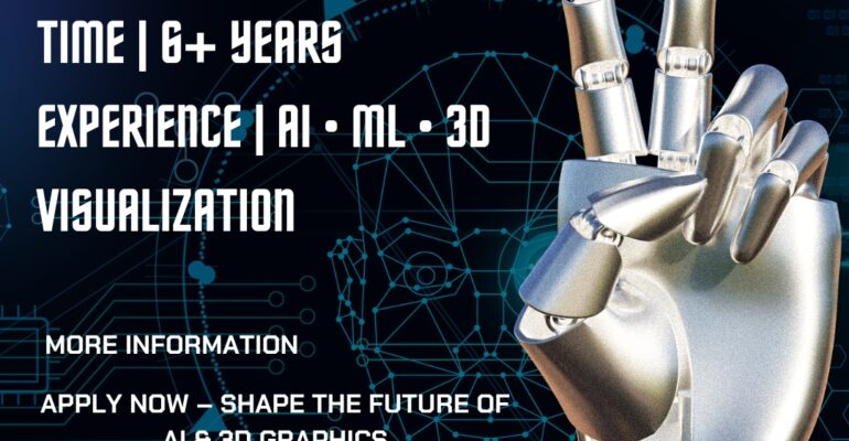 Machine Learning Engineer – 3D Graphics Specialist