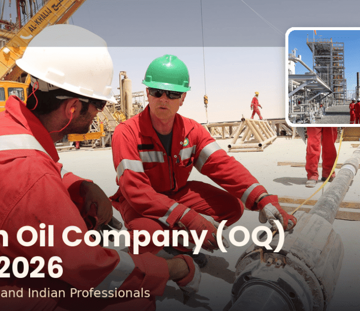 Oman Oil Company (OQ) Jobs for Pakistani and Indians 2026