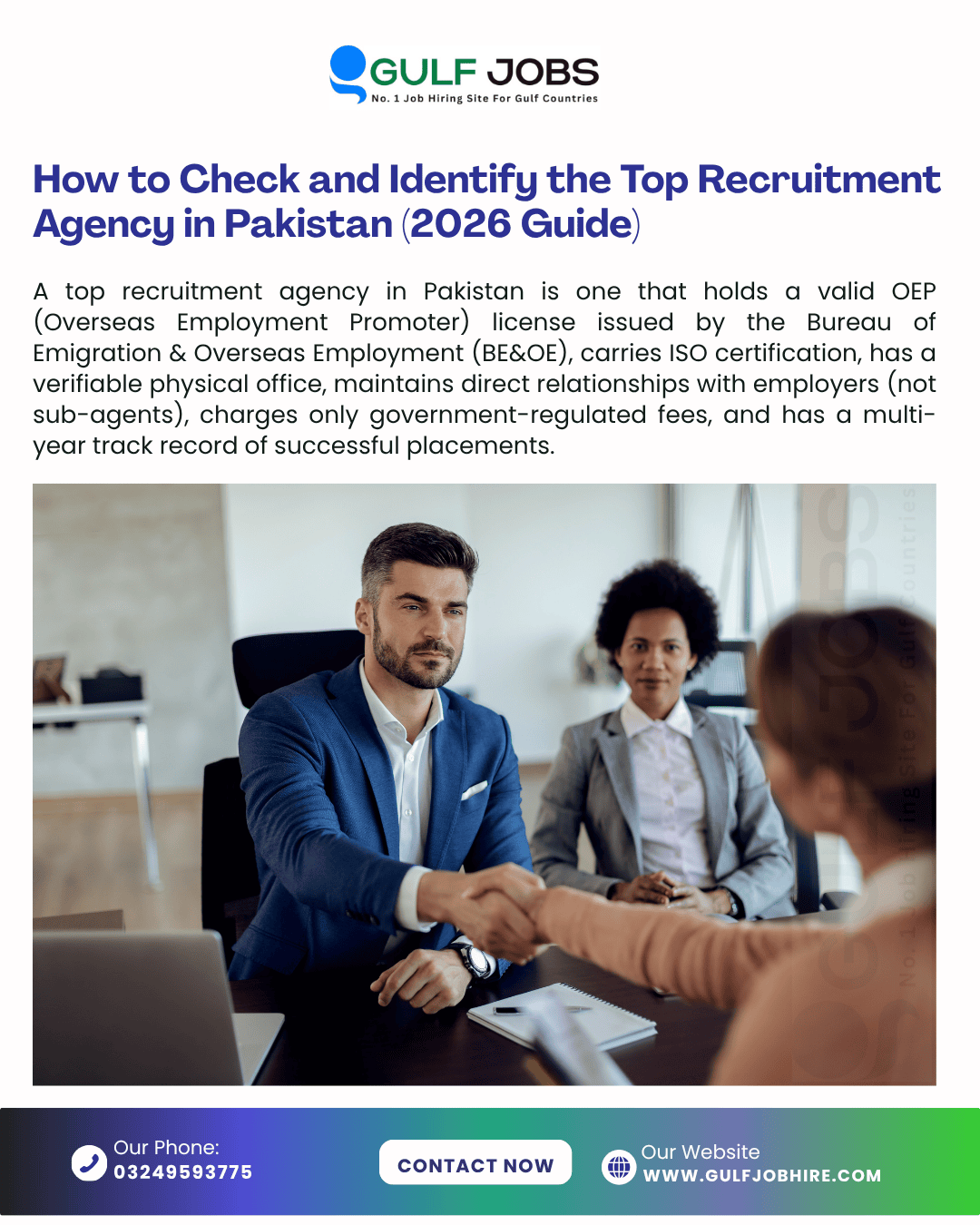 How to Check and Identify the Top Recruitment Agency in Pakistan (2026 Guide)