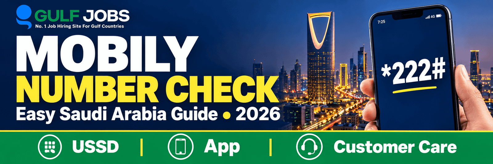 Mobily number check in Saudi Arabia 2026 – Gulf Jobs guide